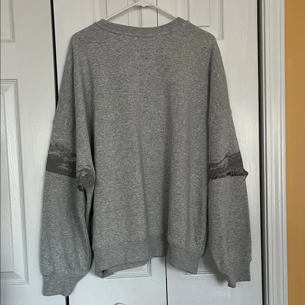 Ford Bronco Crewneck Sweater - Gray and Red - Picture 5 of 5